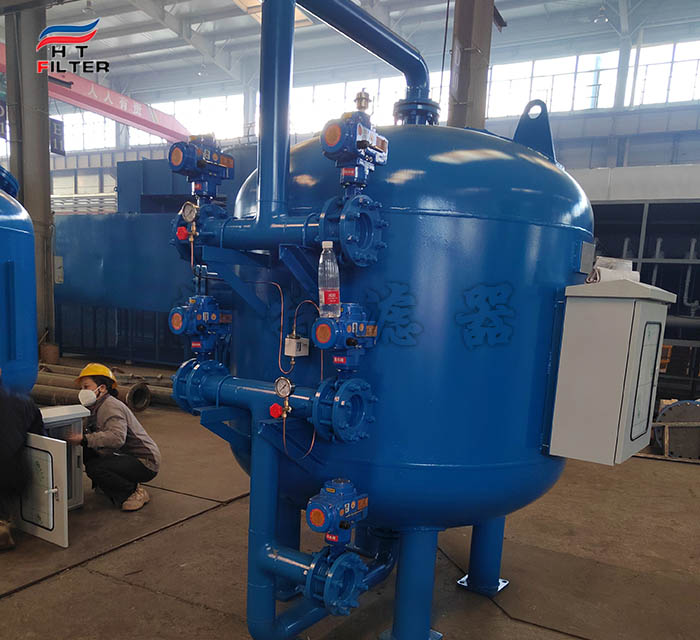 工業(yè)循環(huán)水過濾多介質過濾器